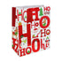 Eurowrap HOHOHO Bag, Christmas and Holiday Gift Bag, Festive Packaging, Seasonal Present Holder, Holiday Celebration, and Perfect Christmas Gifting Essentials - Size LARGE