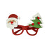 Eurowrap Christmas Character Assorted Glasses – Festive Holiday Party Accessories for Kids and Adults, Seasonal Fun, Christmas Celebration, and Holiday Entertainment