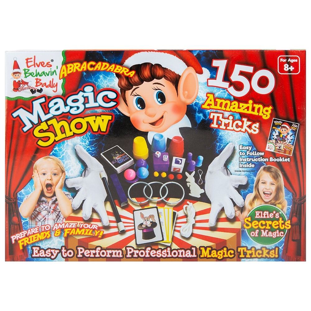 PMS Elf 150 Trick – Elves behavin Bably,  Festive Christmas Holiday Toy for Seasonal Fun, Kids’ Entertainment, and Holiday Celebrations