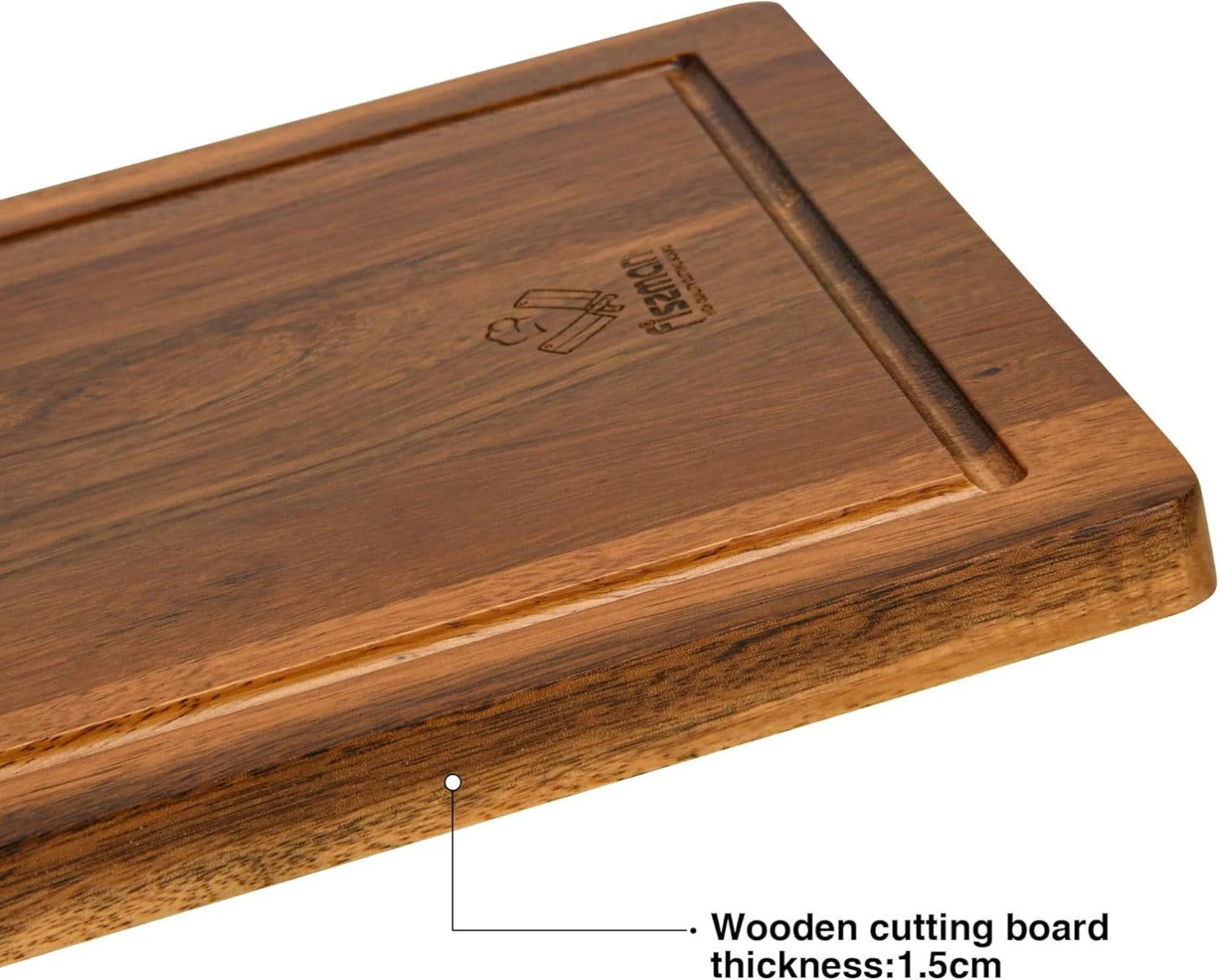 Fissman 3 Piece BBQ Set With Chopping Board