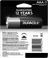 Duracell Alkaline AAA Batteries Pack Of 8
