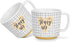 Fissman Set Of 2 Mugs 490 ML Happy Day Checked