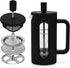 Fissman French Press Coffee and Tea Maker 600ML Heat Resistant Borosilicate Glass Stainless Steel