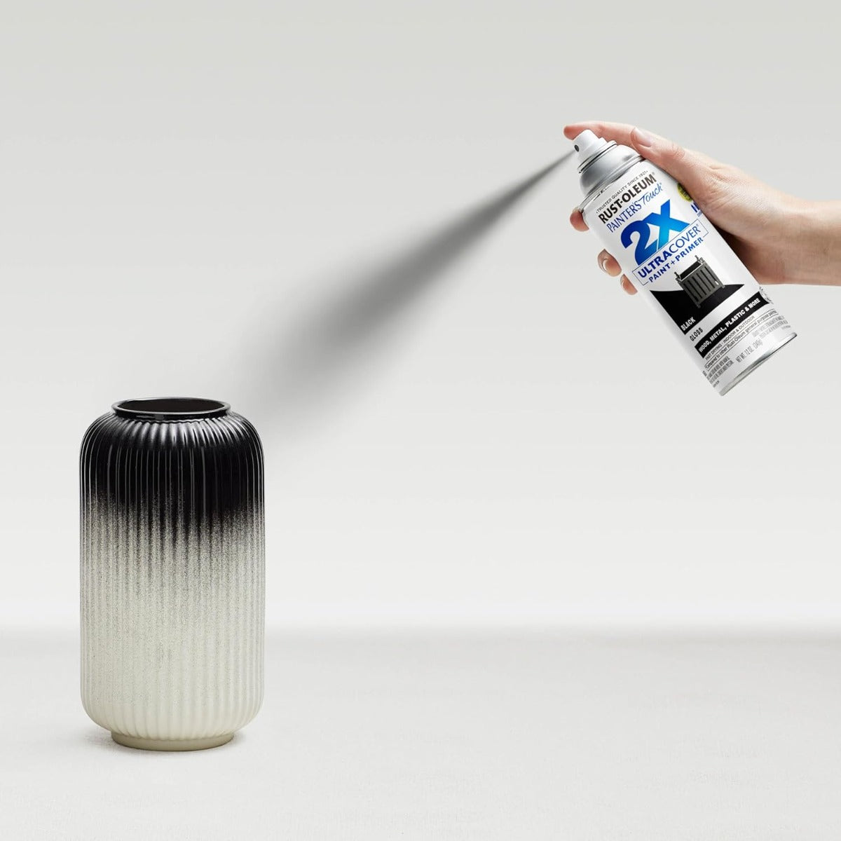 Rust-Oleum Pt 2X Uc 12Oz Gloss Black