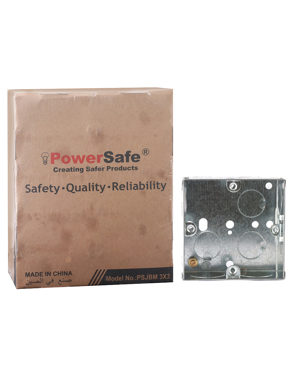 Terminator Metal Junction Box 3"X3' With Copper Terminal