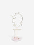 Stackers Rose Quartz 5-Hook Face Jewellery Stand