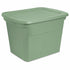Sterilite 18 Gallon Green Storage Tote
