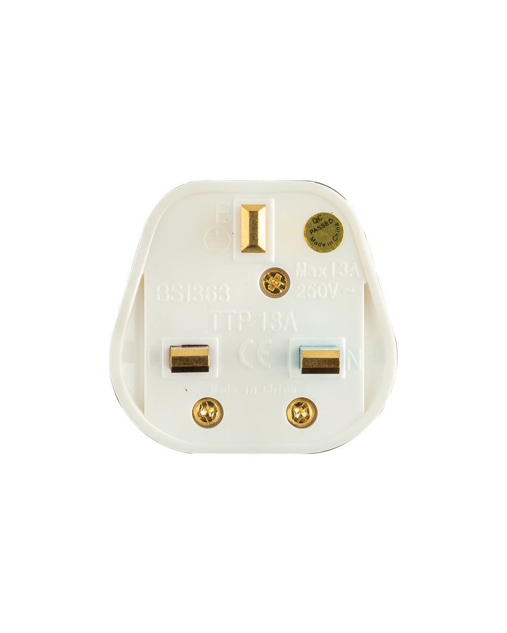 Terminator Top Plug with Indicator White Body Color 13A