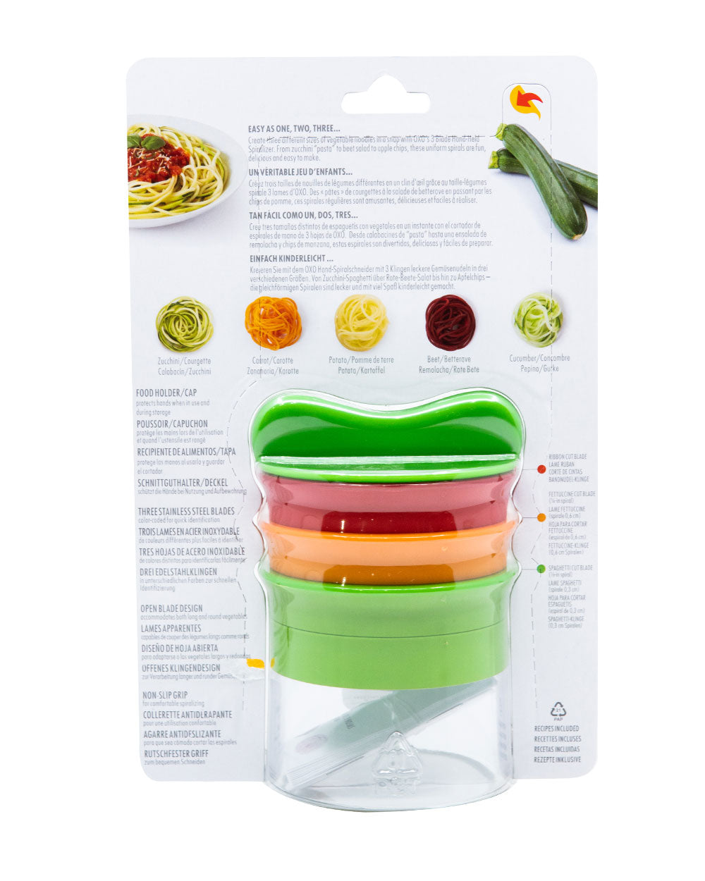 Oxo Good Grip 3 Blade Hand Held Spiralizer