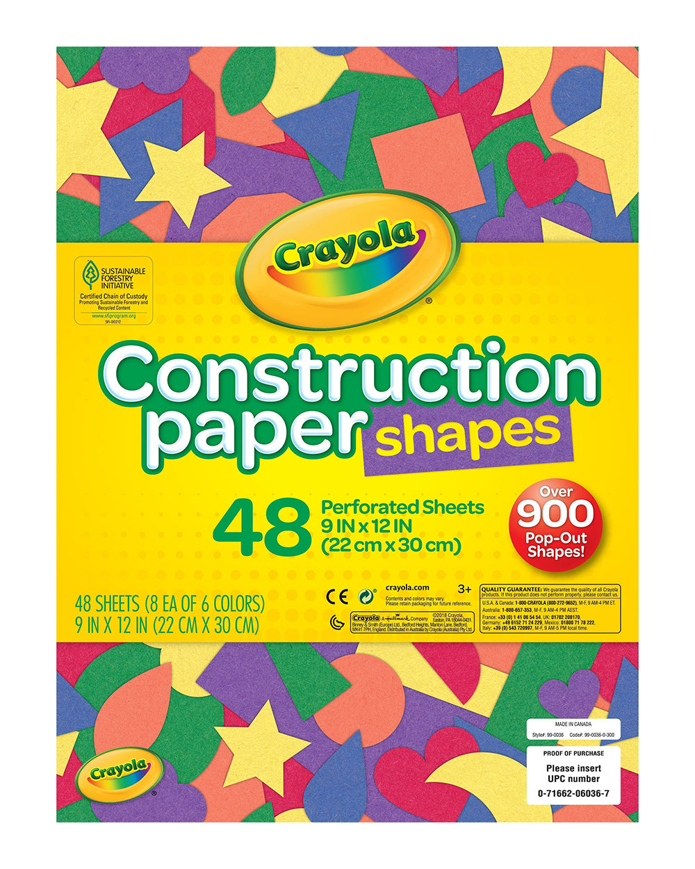 Crayola 48 Micro Perforated Sheets