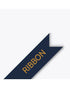 Brother Satin Ribbon Gold on Navy Blue 12mm 4m TZE-RN34
