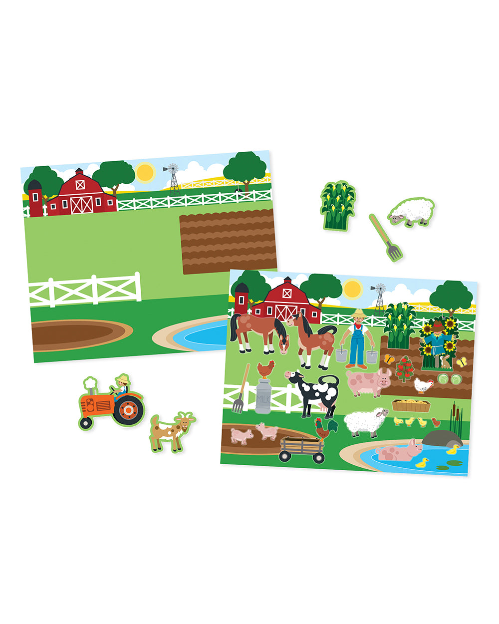 Melissa And Doug Reusable Sticker Pad Habitats