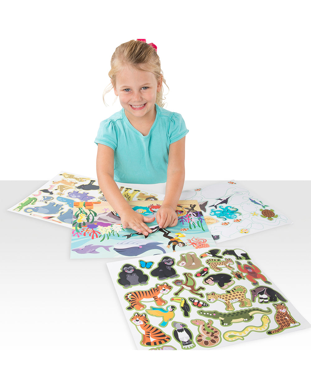 Melissa And Doug Reusable Sticker Pad Habitats