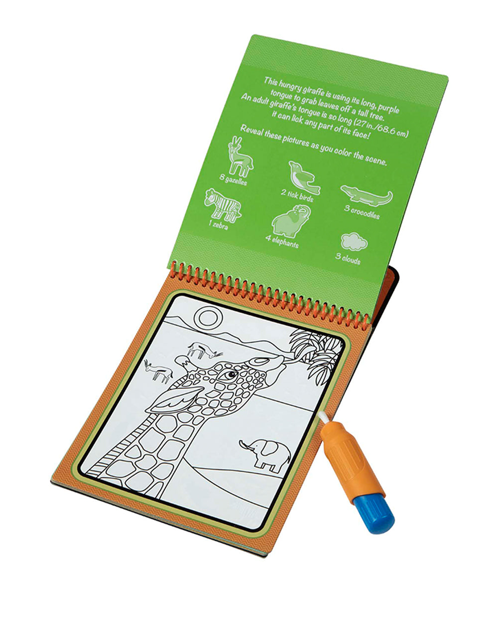 Melissa And Doug Water Wow Safari Water Reveal Pad