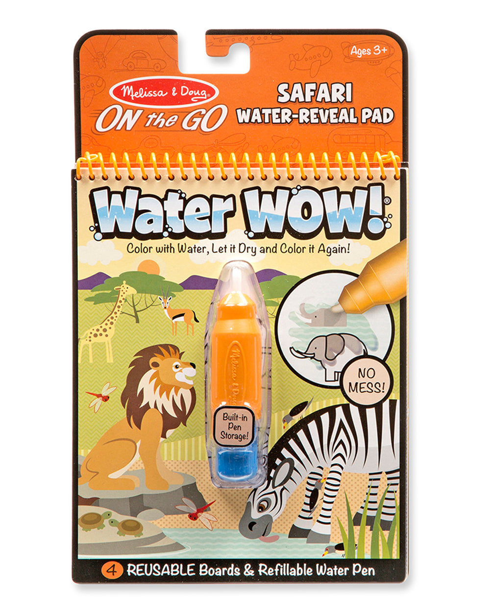 Melissa And Doug Water Wow Safari Water Reveal Pad