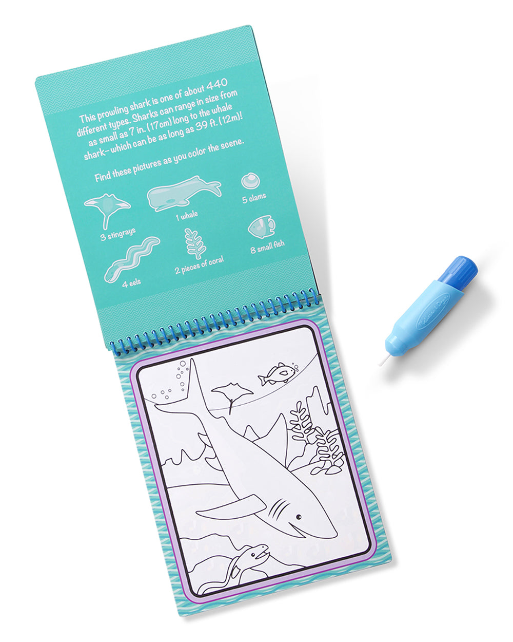 Melissa And Doug Water Wow Under The Sea Water Reveal Pad
