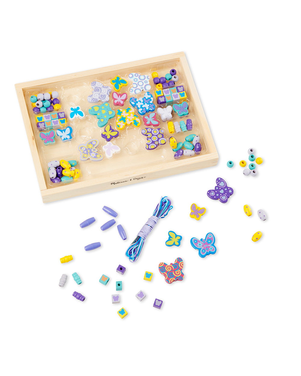 Melissa And Doug Butterfly Friends Bead Set
