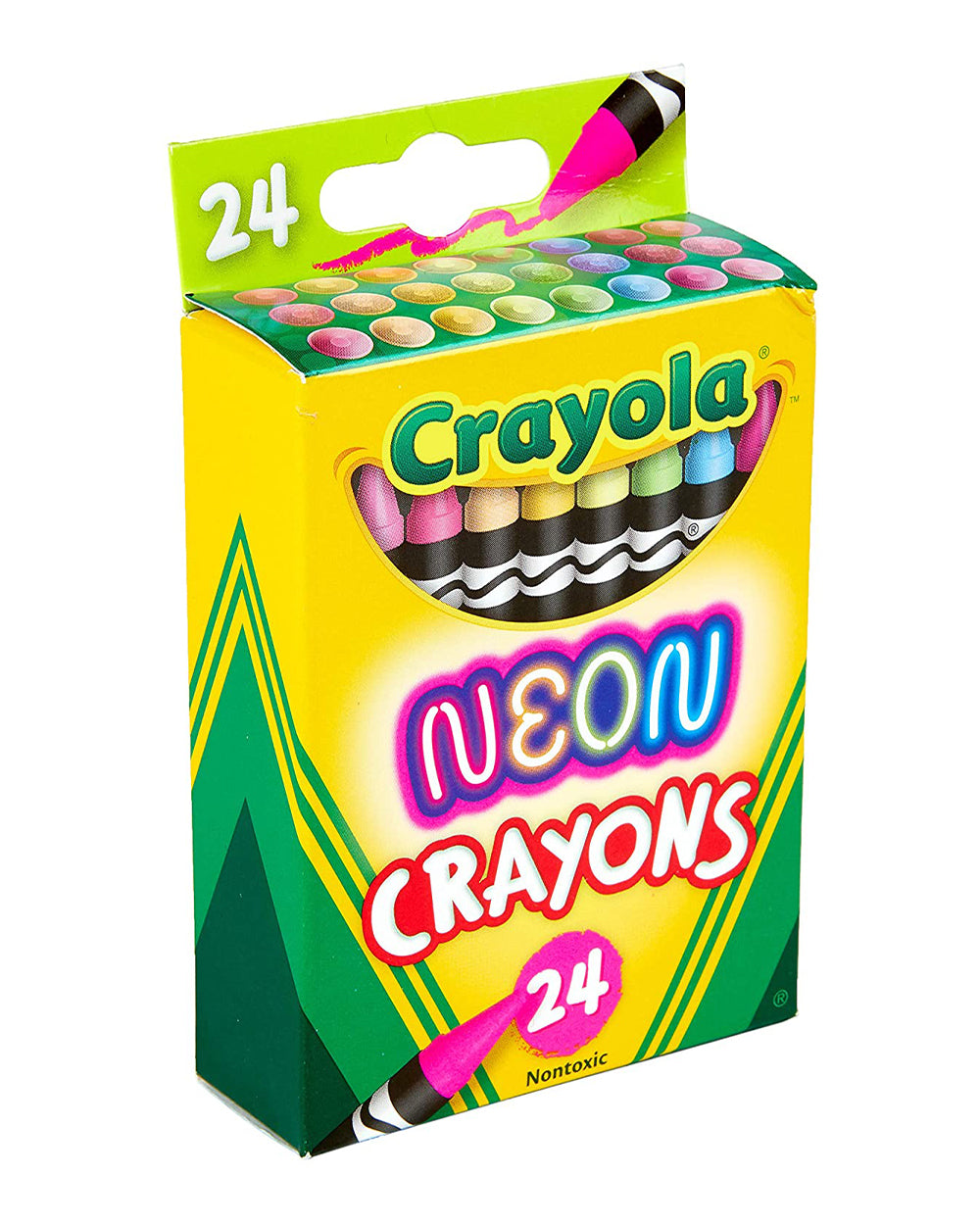 Crayola 24 Count Neon Crayons