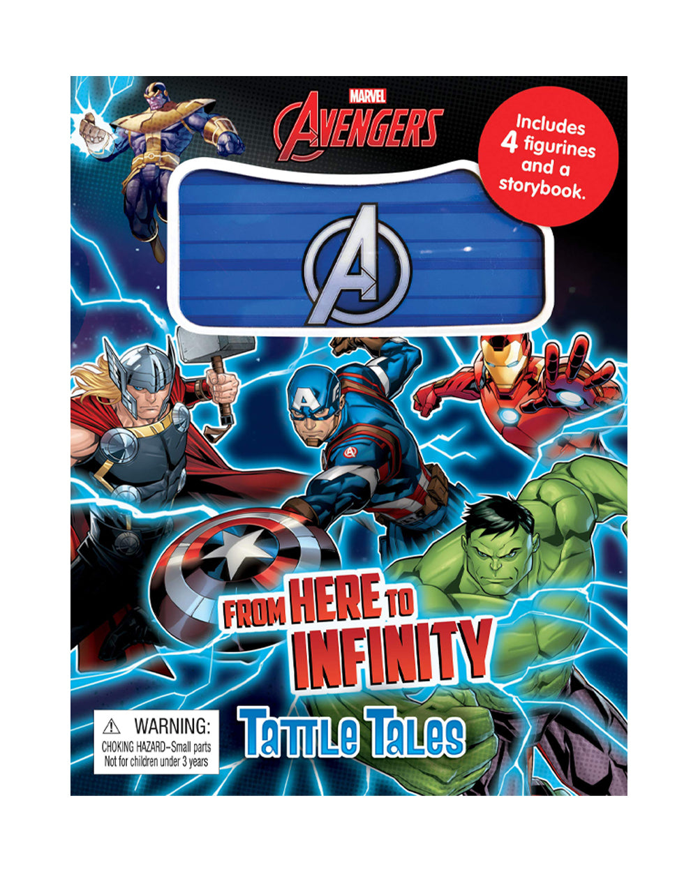 Hi5 Marvel Avengers Tattle Tales Educational Toy
