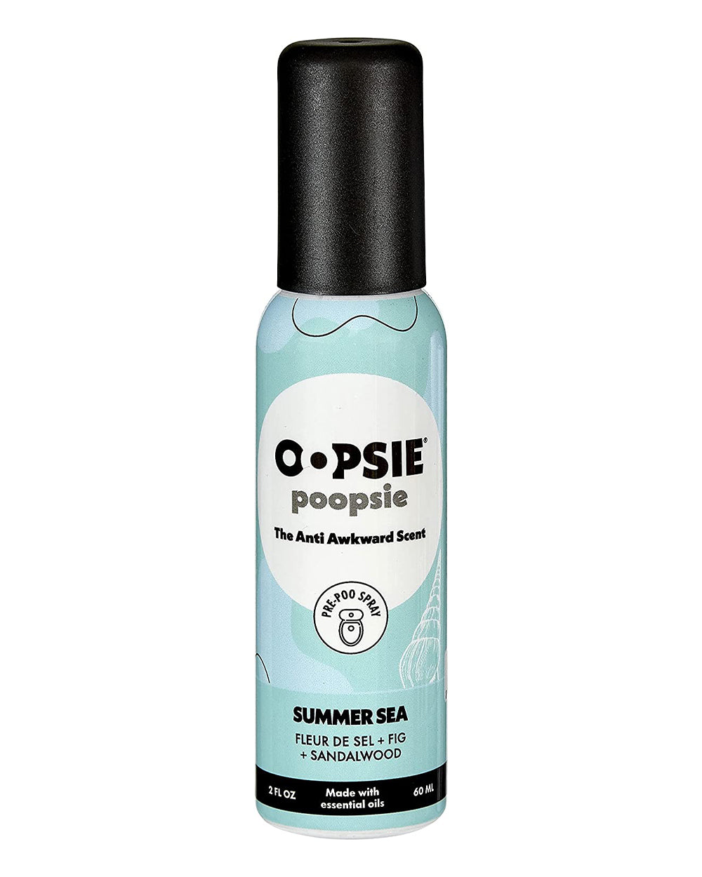 Oopsie Poopsie 2 Ounce Anti Awkward Scent Summer Sea