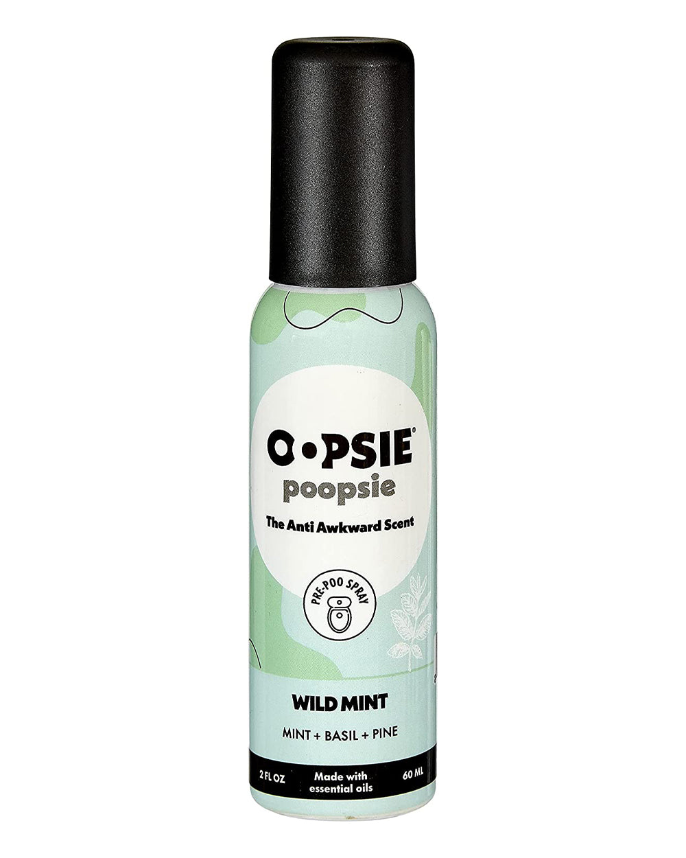 Oopsie Poopsie 2 Ounce Anti Awkward Scent Wild Mint