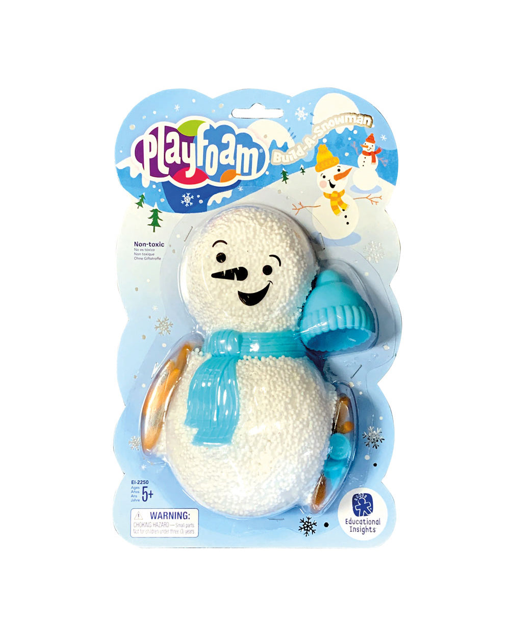 Learning Resources Playfoam Build A Snowman Assorted 1 Piece