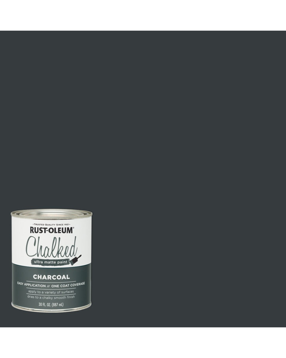 RustOleum 30Oz Charcoal Chalked Paint