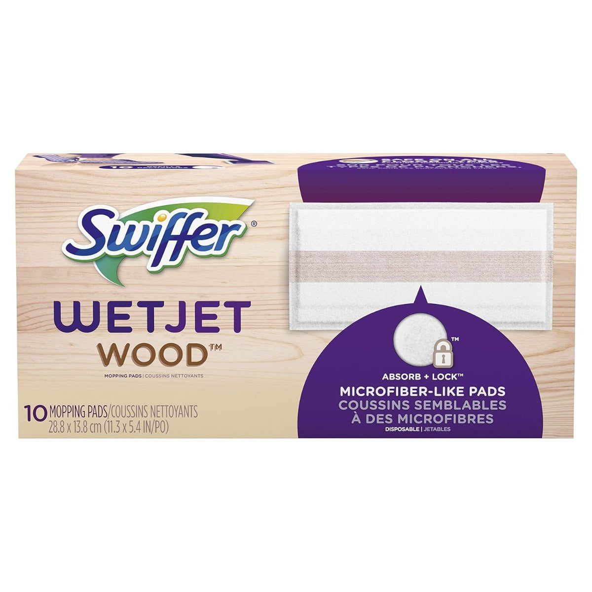 Swiffer WetJet Wood Mopping Pad Refill 12 Count