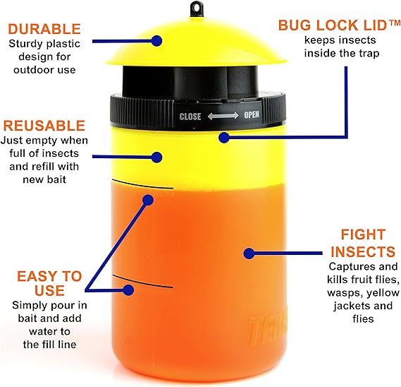 Terro Wasp and Fly Trap Liquid
