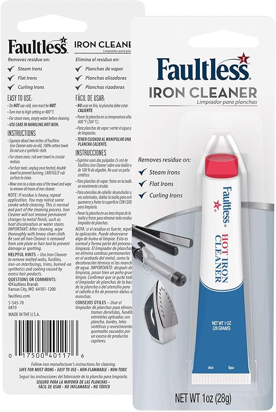 Faultless Iron Cleaner 1.Oz 28.G