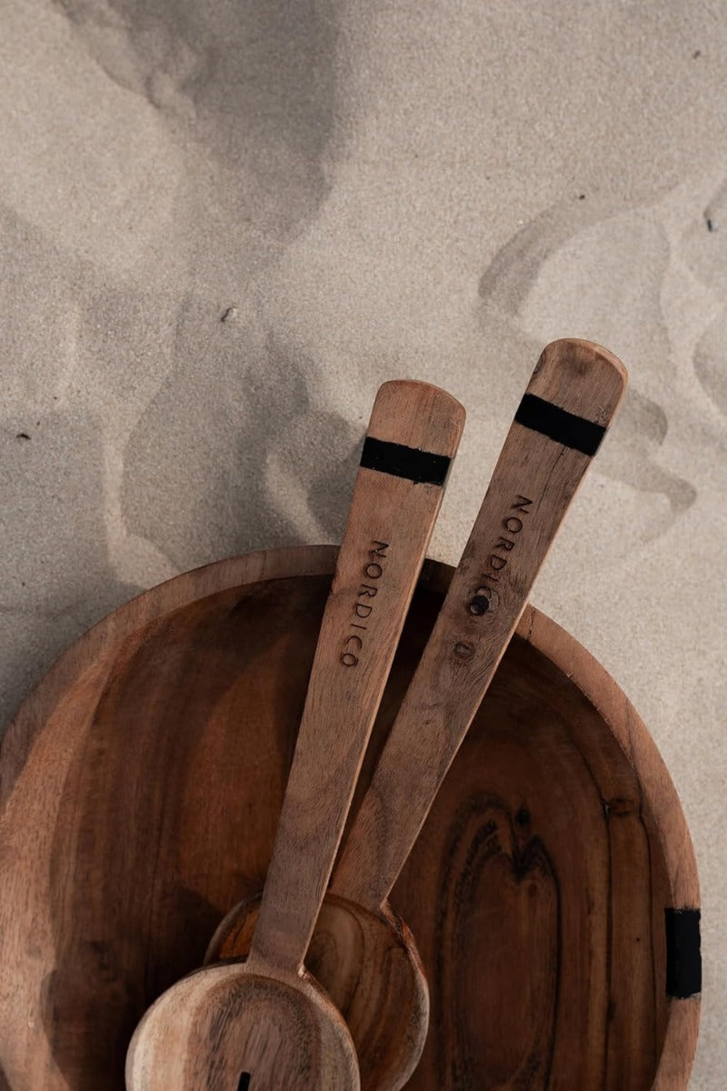 Nordico Wooden Salad Servers