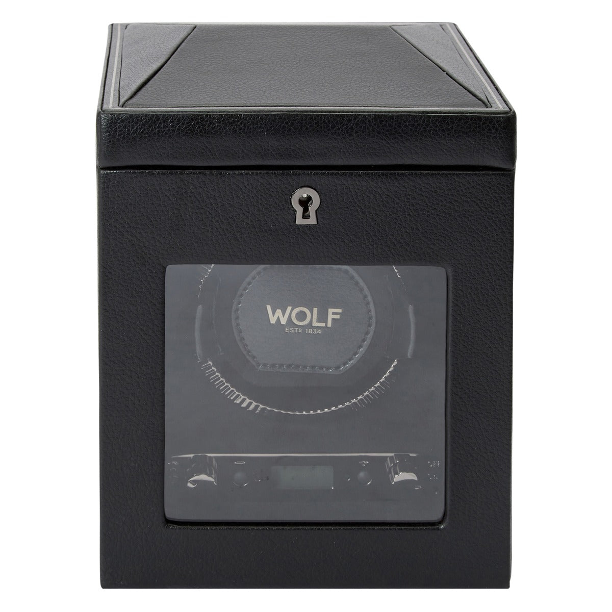 Wolf British Racing Single Watch Winder No Storage Black