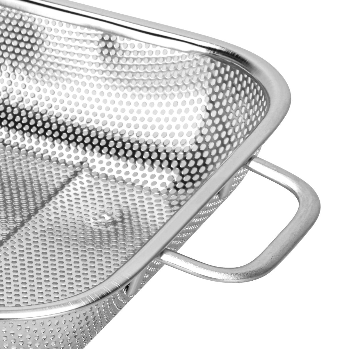 Fissman Rectangle Colander 36 cm Stainless Steel Mesh
