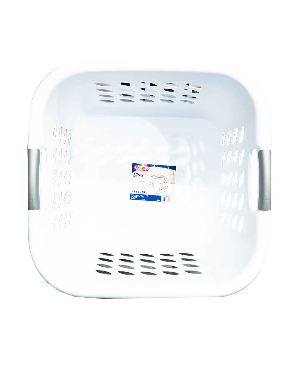 Sterilite 1.5 Bushel / 53 Liter Ultra Square Laundry Basket