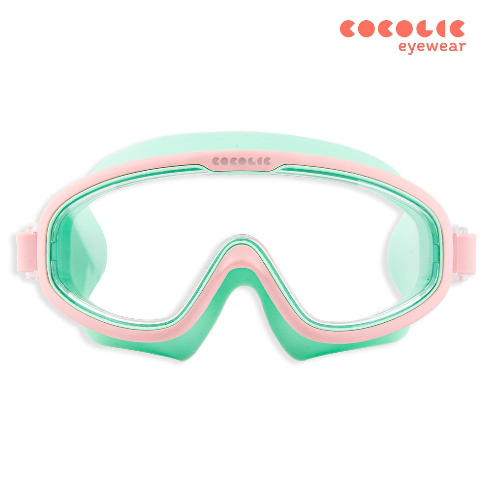 Cocolic Cube1 Normal Lens Pink/Mint Kids Swimming Goggle 3-13Y