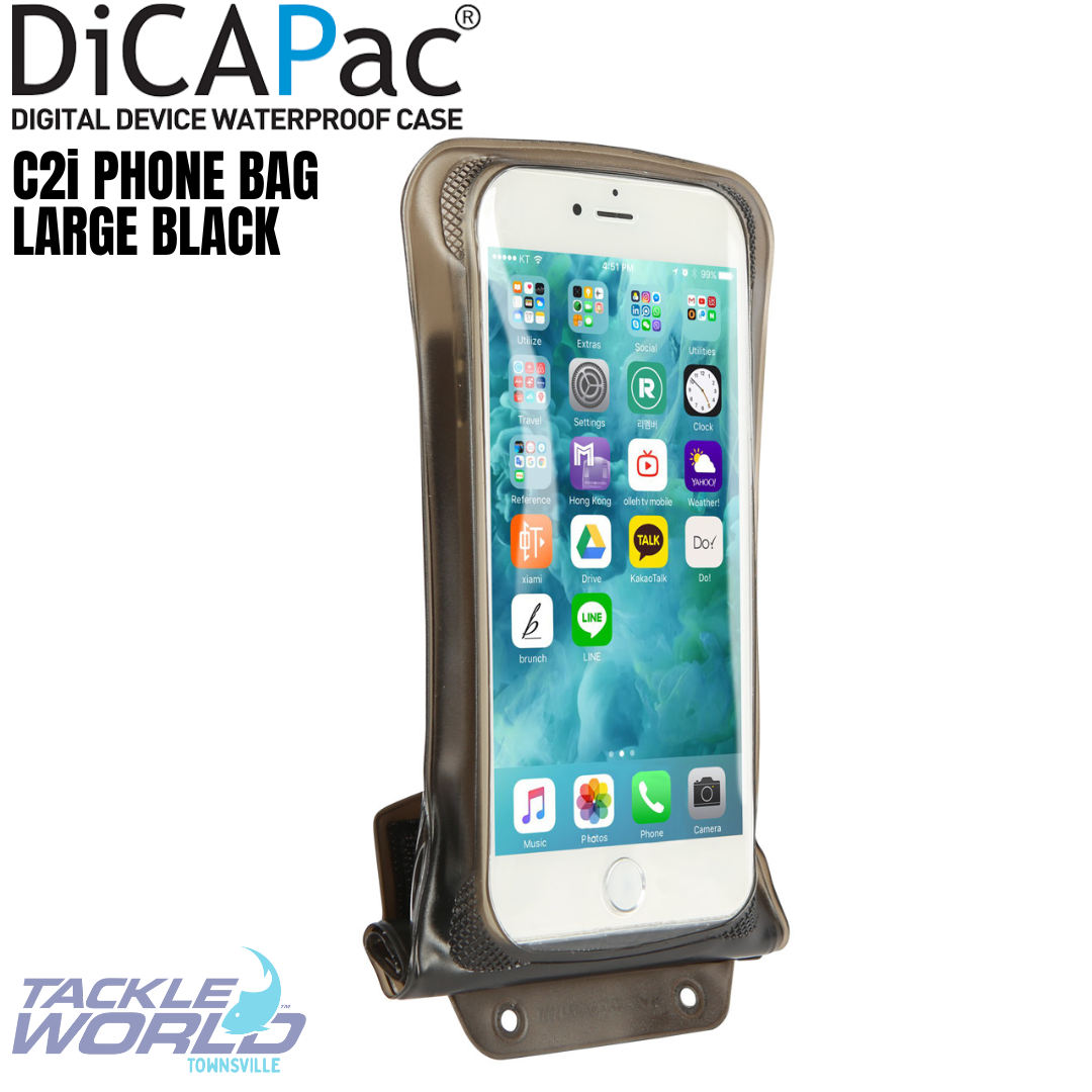 Dicapac Floating C2 Waterproof Phone Case Black