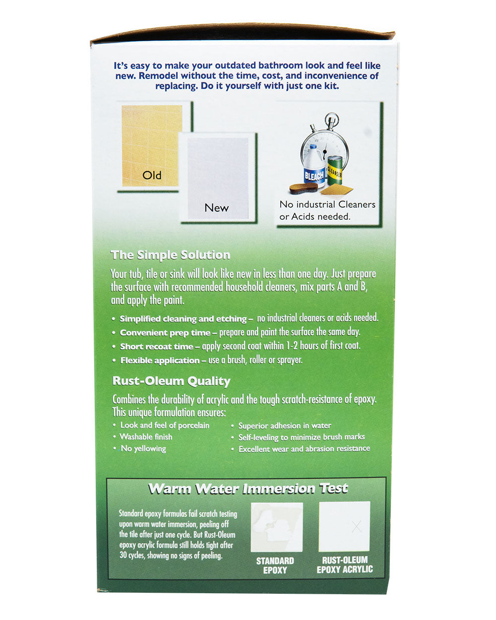 RustOleum Tub & Tile Refinishing Kit White