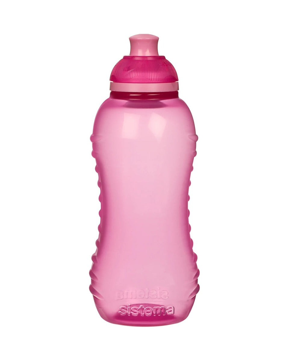 Sistema 330ml Squeeze Bottle Pink