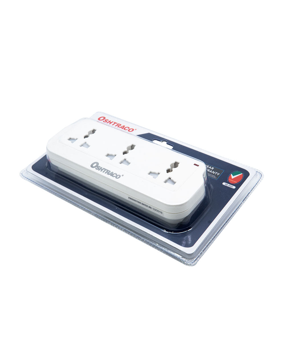 Oshtraco 3 Way Universal Multi Socket