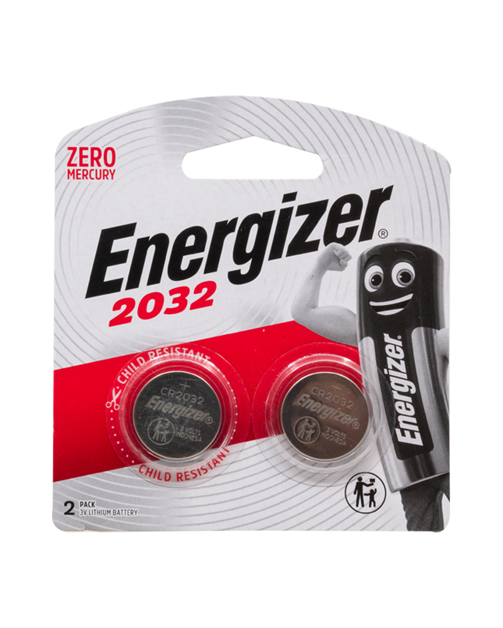 Energizer Lithium Coin 2032 3V Pack Of 2 Pieces