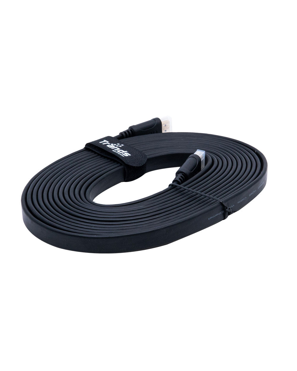 Trands Flat Hdmi 4K Gold Plated Cable 5 Metre