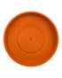 Cosmoplast Round Flower Pot 14 Inch Tray Terracotta