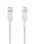 Belkin 1 Meter Cable Braided C to C 2.0 White