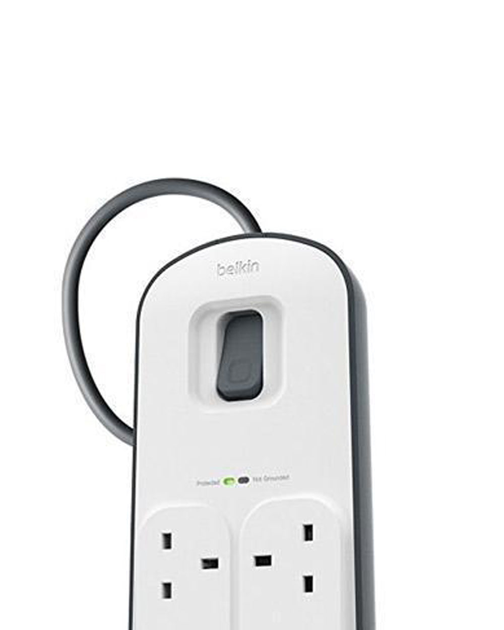 Belkin 8 Way Surge Protection Strip 2 Meter with 2 x 2.4Amp USB Charging