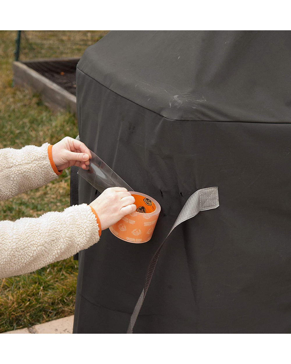 Gorilla Crystal Clear Duct Tape Tough & Wide, 2.83 inch x 15 Yard