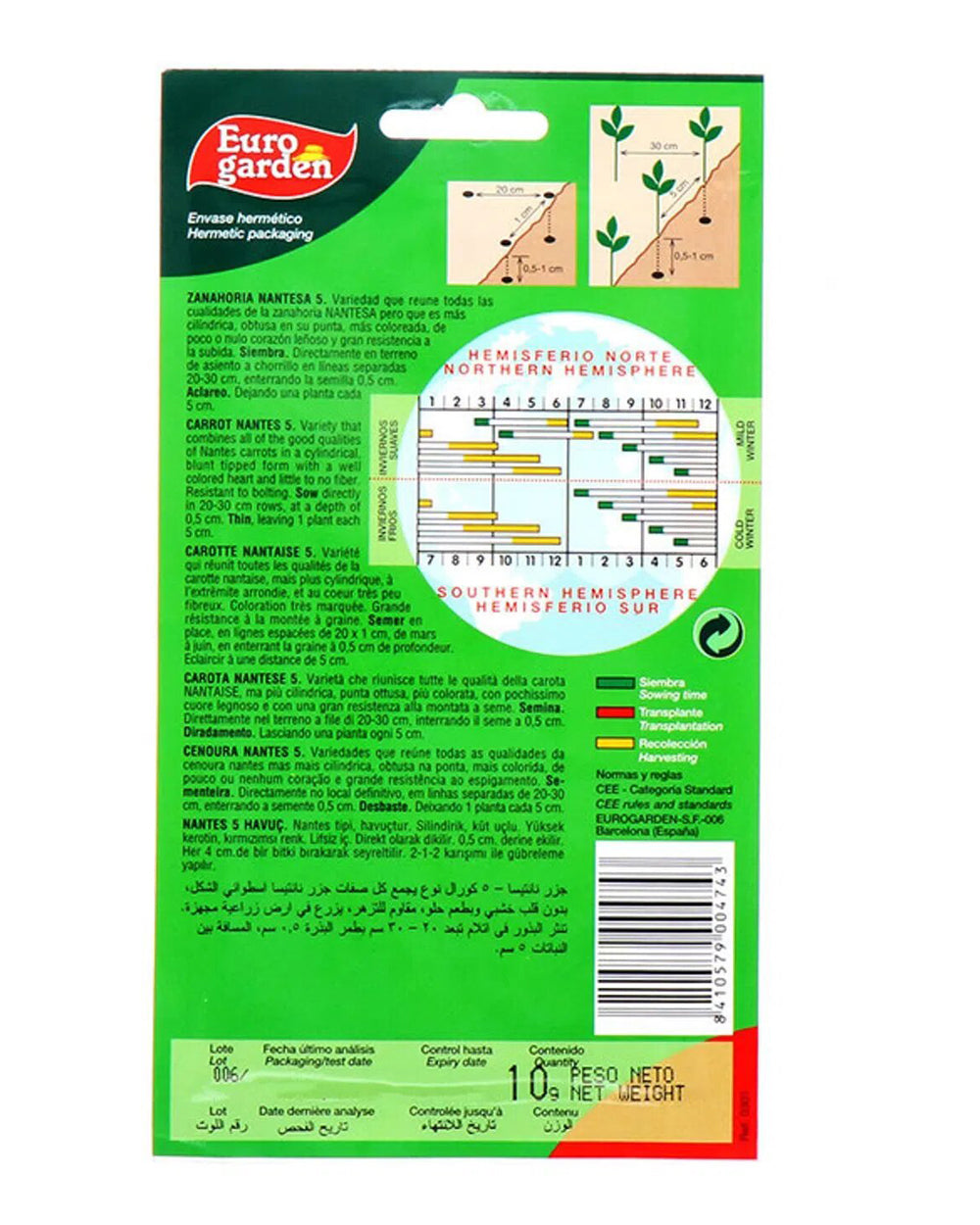 Euro Garden Carrot Nantesa 5