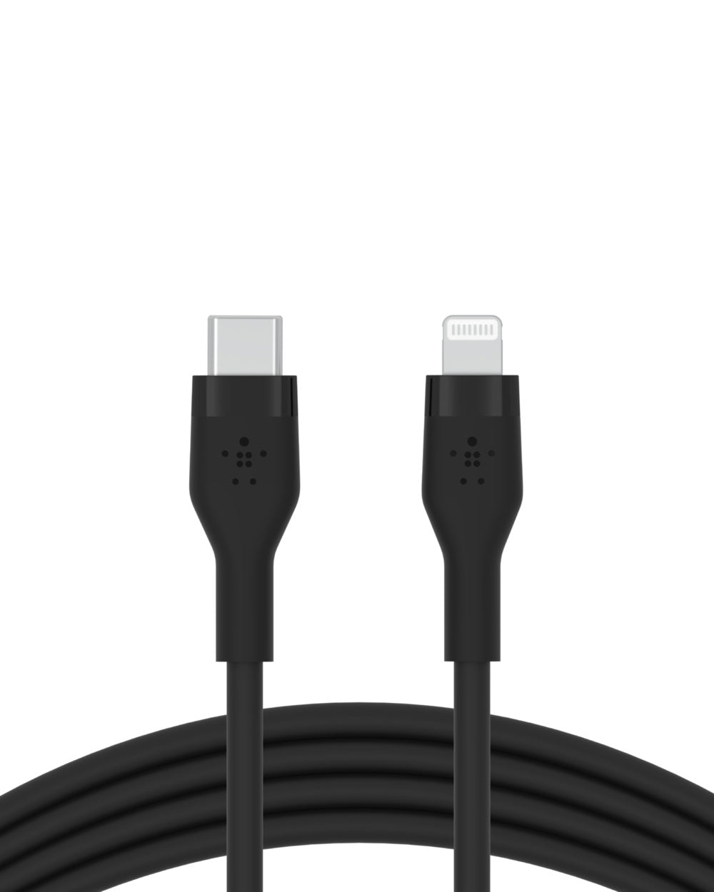 Belkin Silicone Cable Lightning to Type-C 1 Meter Black