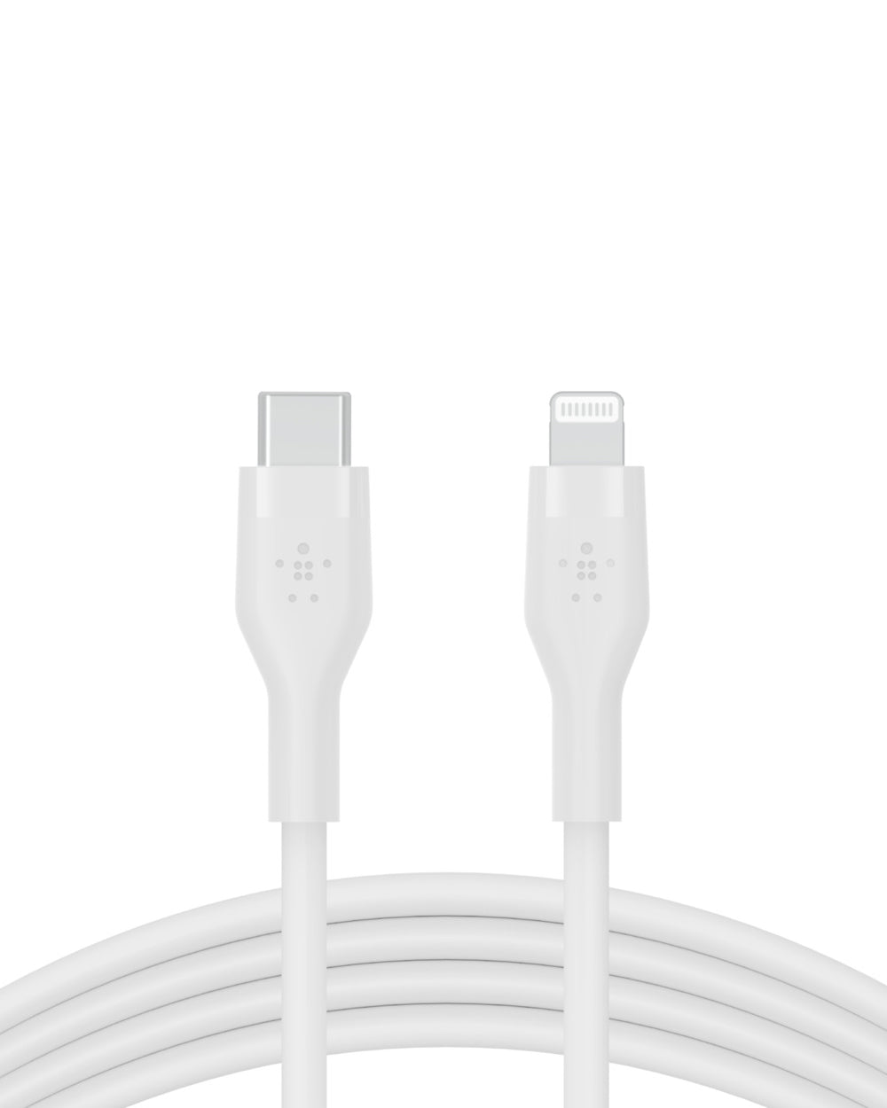 Belkin Silicone Cable Lightning to Type-C  1 Meter White