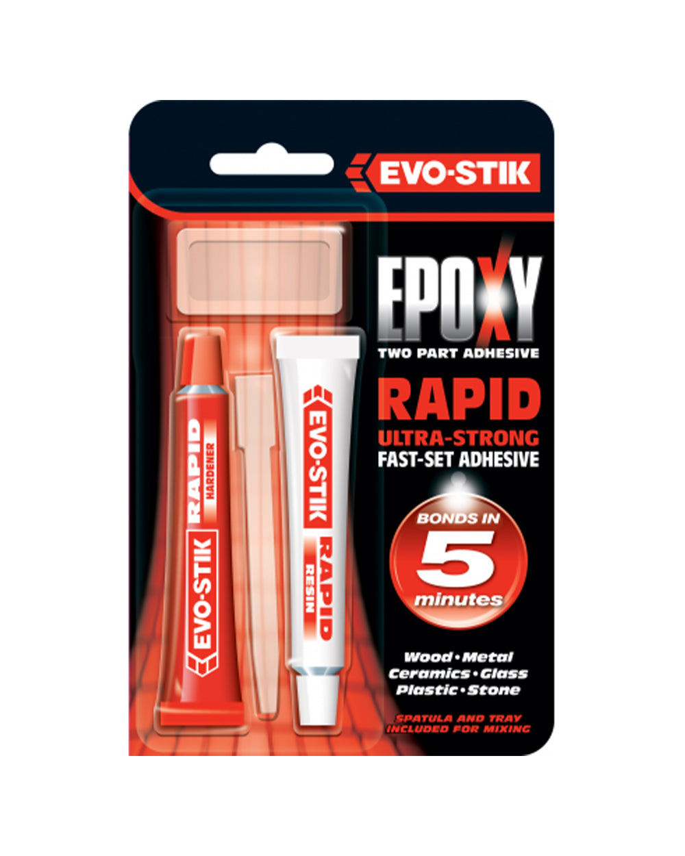 Evo-Stik Epoxy Rapid Tubes 2 x 15ML