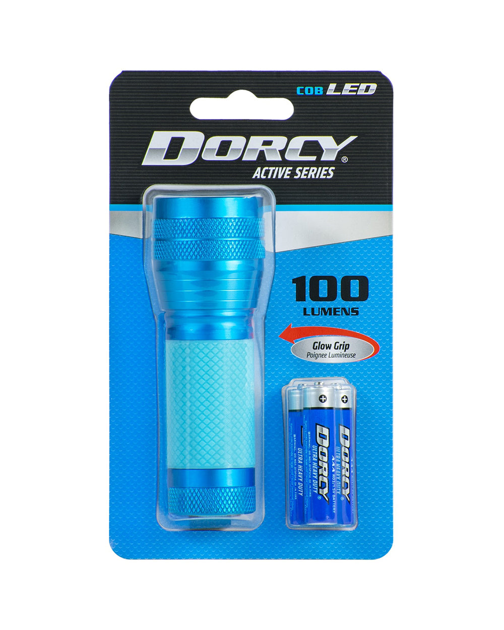 Dorcy Aluminum Glowin the Dark 100 Lumen Assorted 1 Piece